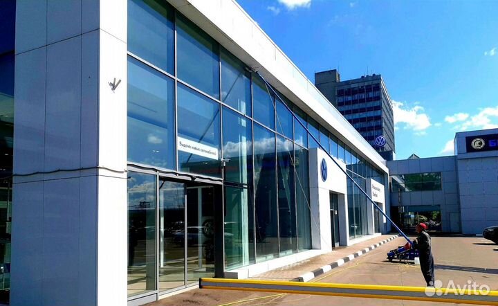 Мойка фасадов