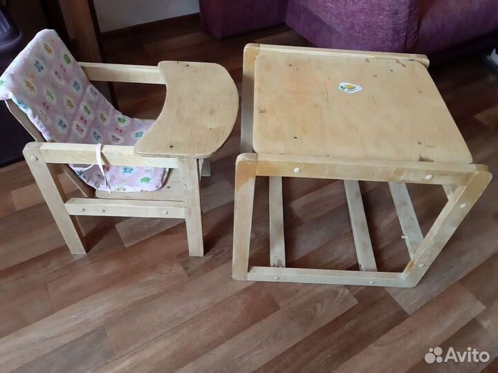 Детский стол и стул