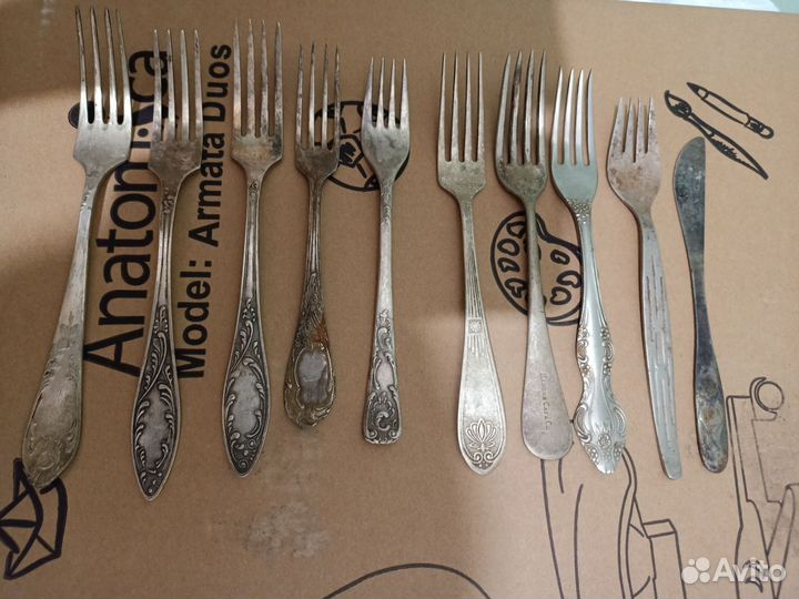 Ложки мельхиор и другое СССР