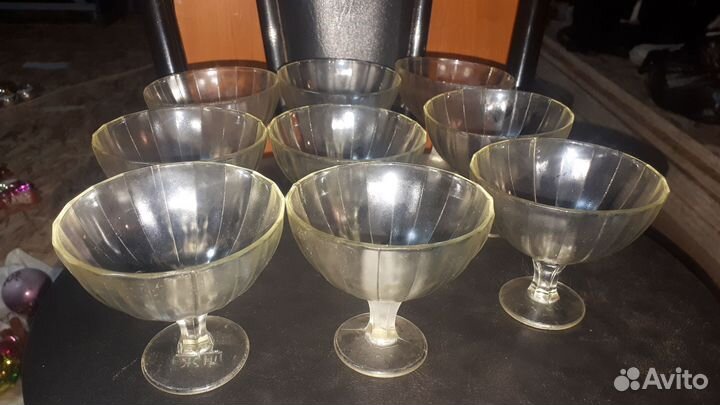 Креманка СССР гранёная