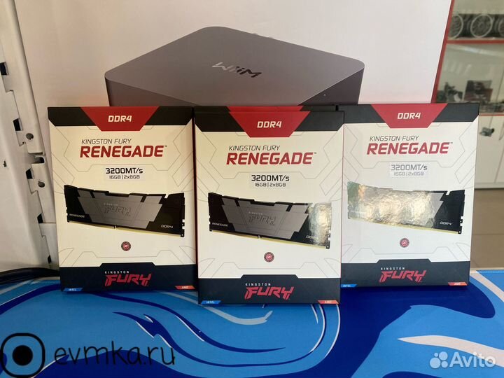 Озу Kingston Fury Renegade 16 GB (2*8) DDR 4