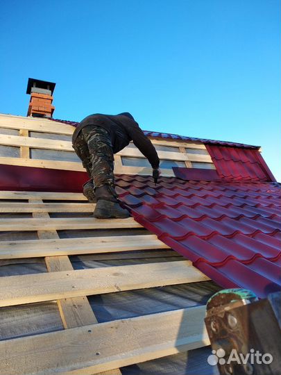 Крыша кровельные работы