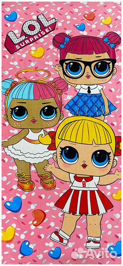 Пляжные (банные) полотенца для детей