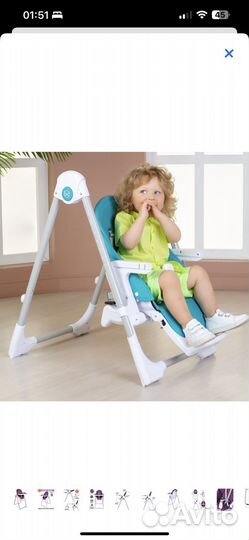 Стульчик для кормления babycare peanyt