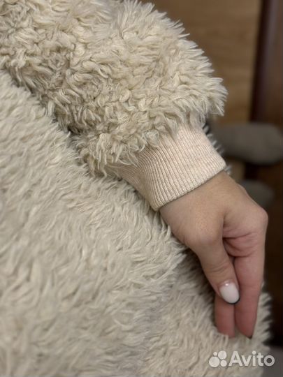 Плюшевая кофта женская