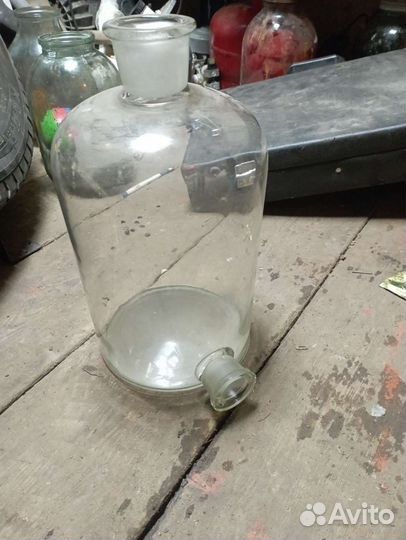 Бутыль Вульфа, химия посуда