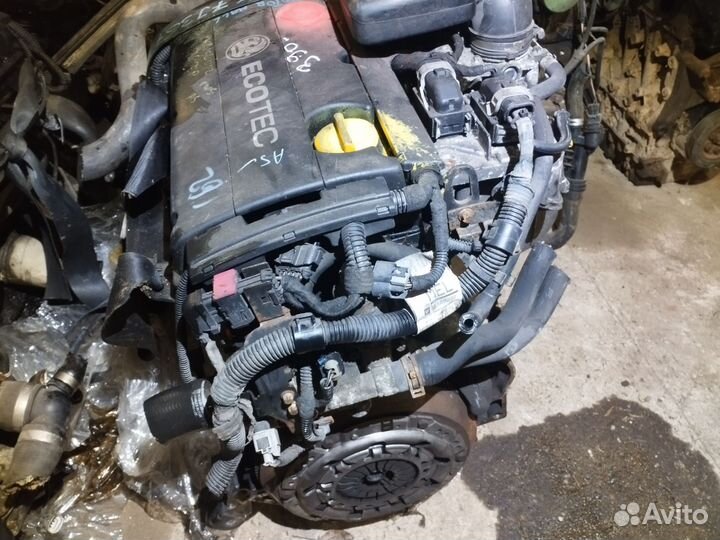 Двигатель z16xep Opel