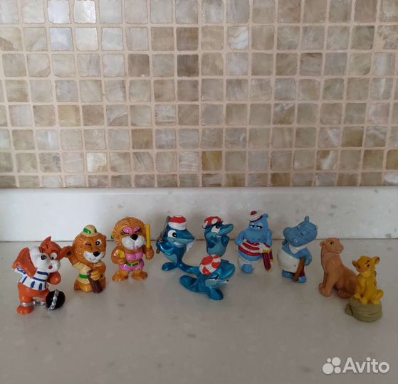 Игрушки из киндера 90х