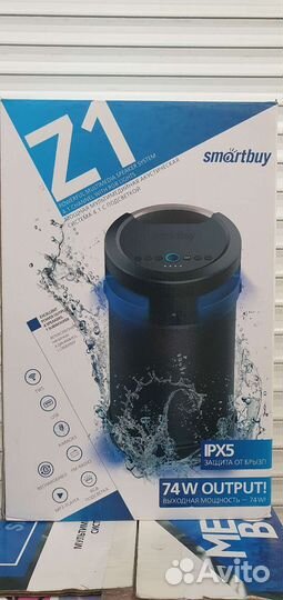 Колонка портативная smartbuy Z 1 мега звук/bass