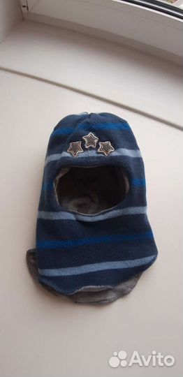 Шапка шлем для мальчика зима Beezy