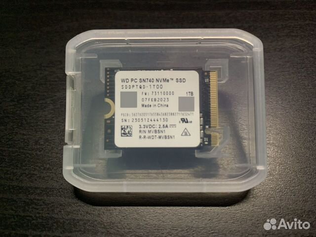 Накопитель SSD WD SN740 M.2 2230 1TB