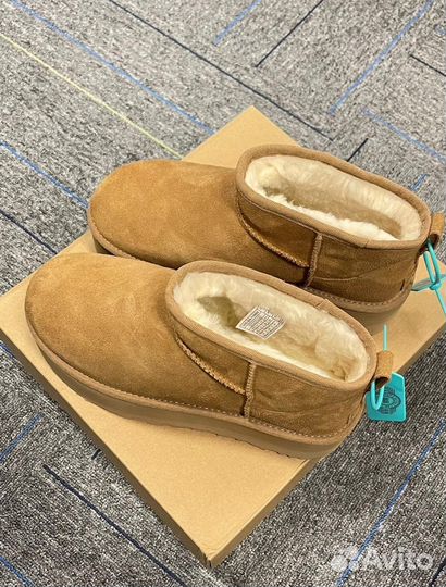 Ugg Ultra Mini platform chestnut Угги Оригинал