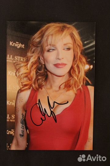 Автограф Мерил Стрип Броуди Epica Ришар Круз