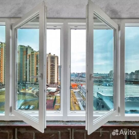 Алюминиевые окна от завода