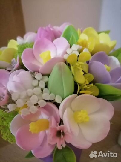 Композиции из мыла ручной работы