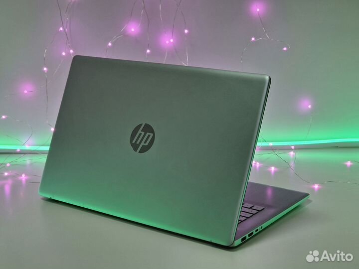 Ноутбук HP Ryzen 5 16Gb SSD 512Gb IPS FHD 17.3