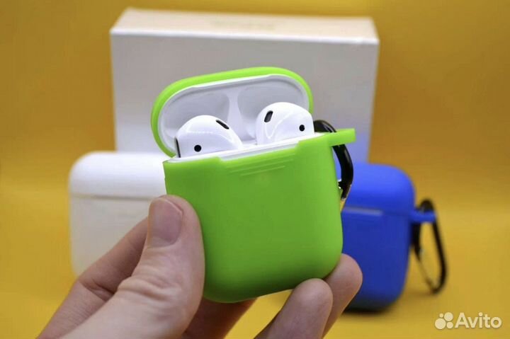 Apple AirPods 2 Оригинальное качество + Чехол