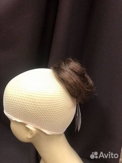 Шиньон-пучок из натуральных волос