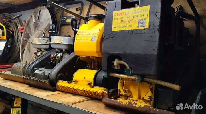 Аренда виброплиты, резчика швов, бензореза