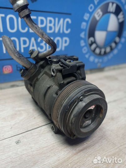 Компрессор кондиционера на BMW X5 E53 Densa