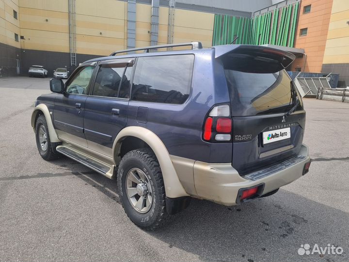 Mitsubishi Pajero Sport 2.5 МТ, 2008, 237 275 км