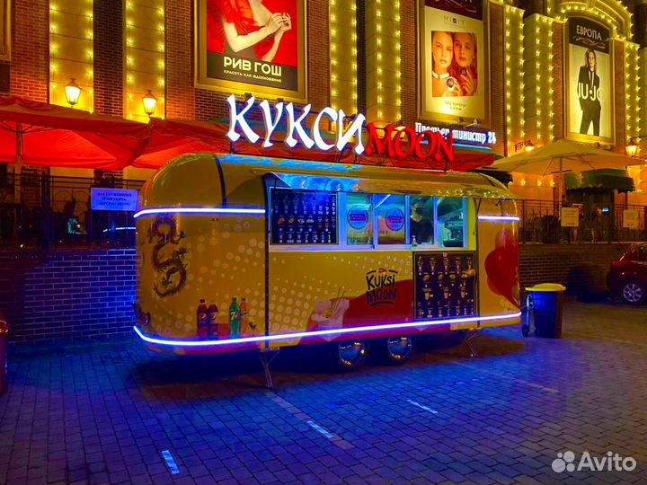 Фудтрак, автолавка, торговый прицеп купава