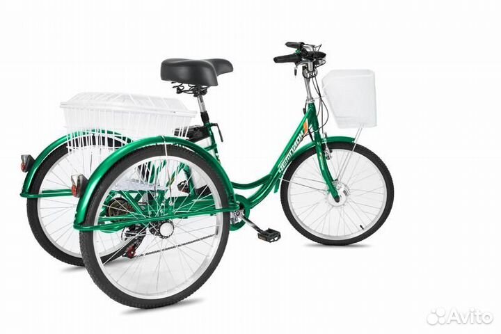 Трехколесный электровелосипед рвз