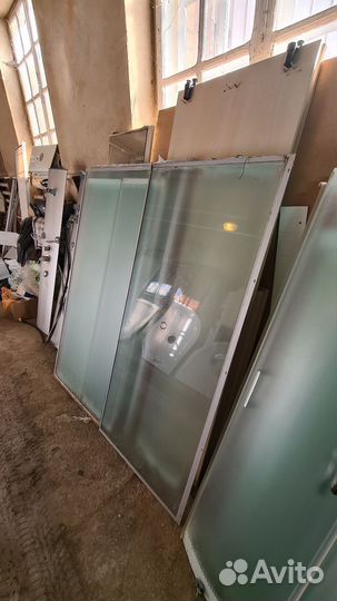 Душевая кабина, перегородки двери, поддоны