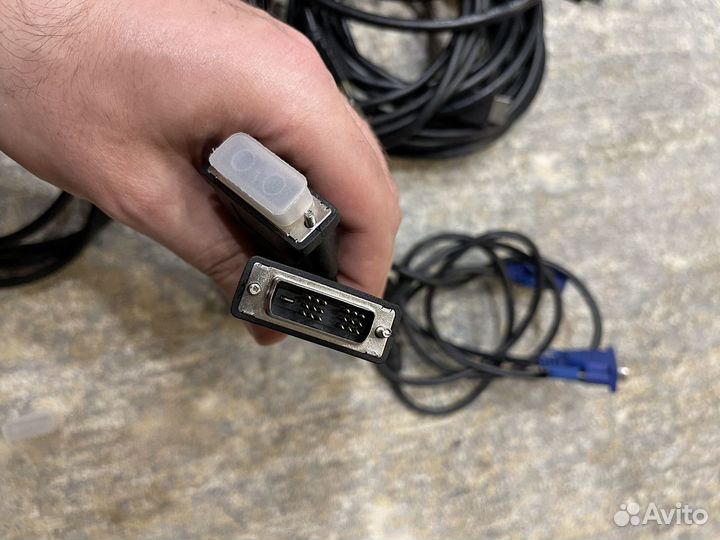 Кабеля hdmi/DVI/VGA/питания