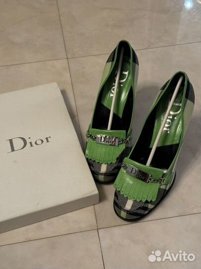 Туфли женские dior, размер 39