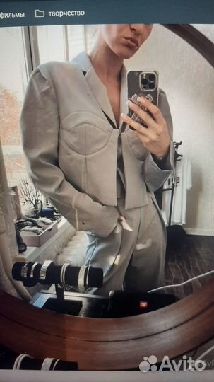 Брючный костюм женский 42 44 серый