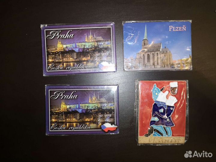 Магниты на холодильник из разных стран