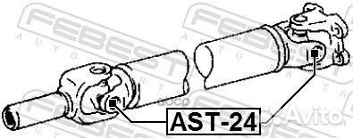 AST-24 крестовина карданного вала 22.06x57.5 T