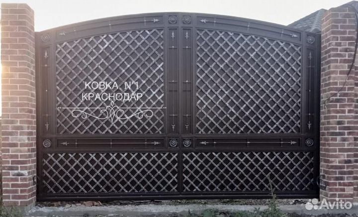 Кованые калитки от производителя