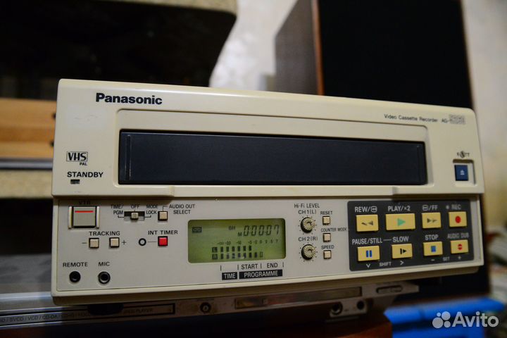 Видеомагнитофон panasonic hi fi стерео AG-5260