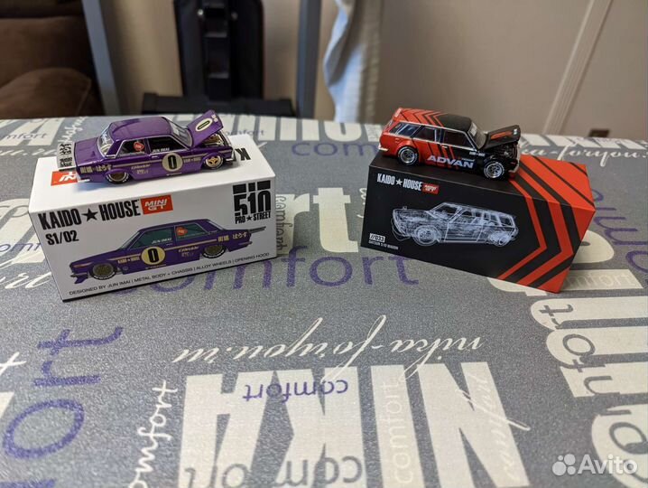 Mina GT Kaido House Datsun 510 1:64