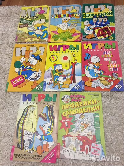 Развивалки «Игры с Дональдом»