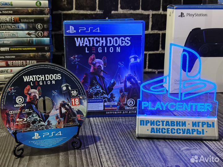 Watch dogs legion PS4 диск
