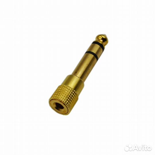 Переходник Jack на Mini jack 6.5 мм - 3.5 мм