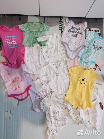 Детские вещи пакетом от 0 до года
