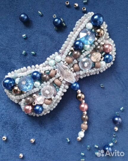 Броши из бисера