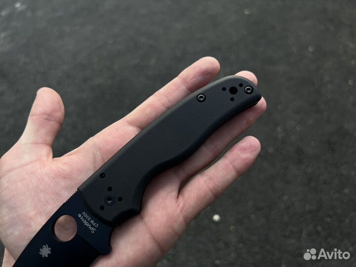 Нож spyderco shaman black