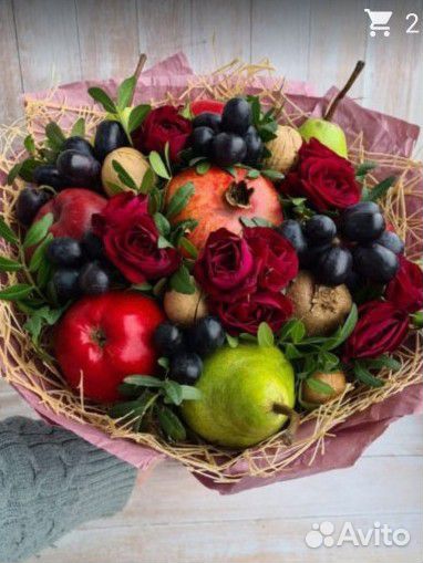 Съедобные букеты