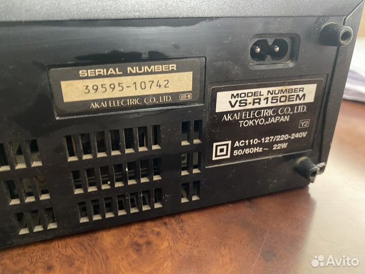 Видеомагнитофон akai I-HQ/PB