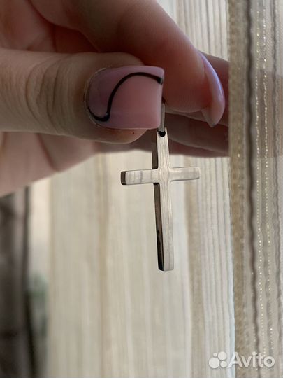 Подвеска Крестик декоративный