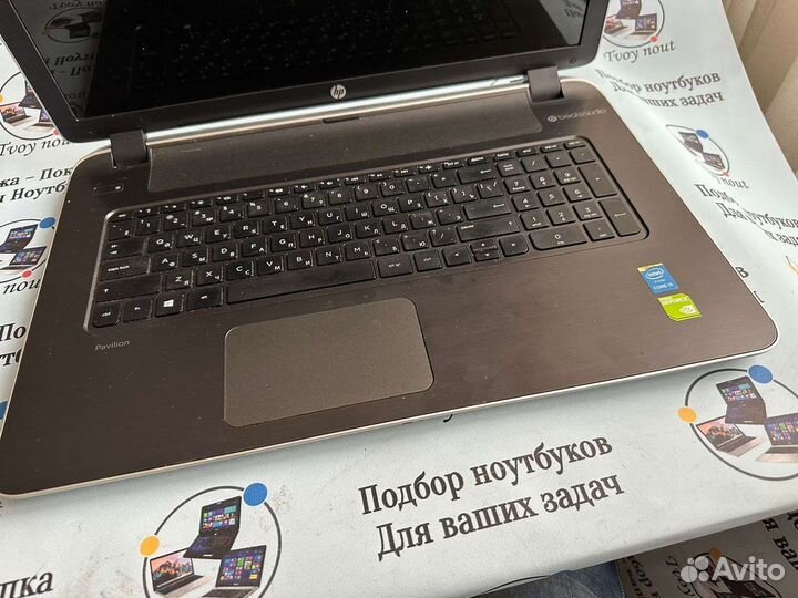 Игровой ноутбук Hp 17-1155nr, очень крутой вариан