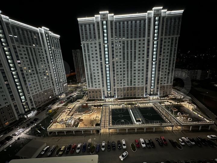 2-к. квартира, 58,4 м², 15/25 эт.