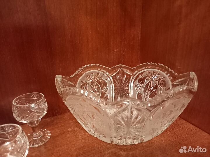 Хрустальная ваза СССР