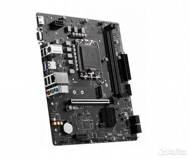Материнская плата MSI PRO H610M-E новая гарантия