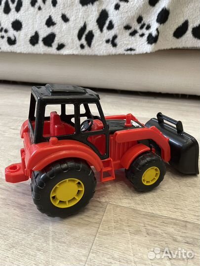 Детский трактор экскаватор